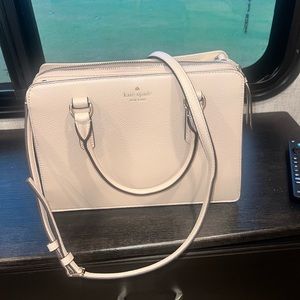 Kate Spade New York Lise Mulberry Street Womens Shoulder Bag- warm beige